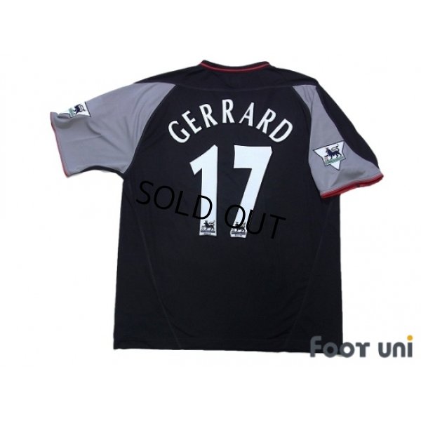 Photo2: Liverpool 2002-2004 Away Shirt #17 Gerrard The F.A. Premier League Patch/Badge