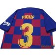 Photo4: FC Barcelona 2019-2020 Home Authentic Shirt #3 Pique