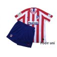 Photo1: Atletico Madrid 2019-2020 Home Authentic Shirts and shorts Set #7 Griezmann Marking year difference (1)