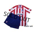 Atletico Madrid 2019-2020 Home Authentic Shirts and shorts Set #7 Griezmann Marking year difference