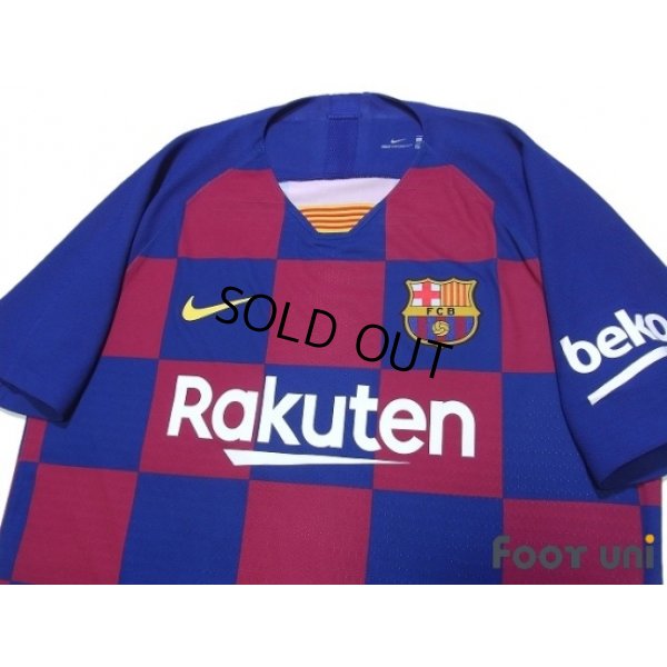 Photo3: FC Barcelona 2019-2020 Home Authentic Shirt #3 Pique