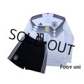 Germany 2018 Home Long Sleeve Shirts and shorts Set #10 Ozil