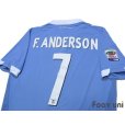 Photo4: Lazio 2014-2015 Home Authentic Shirt #7 F.Anderson w/tags