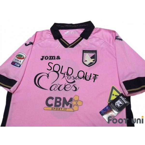 Photo3: Palermo 2014-2015 Home Shirt #9 Dybala Serie A Tim Patch/Badge w/tags