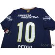 Photo4: Rosario Central 2015 Home Shirt #10 Cervi w/tags  (4)