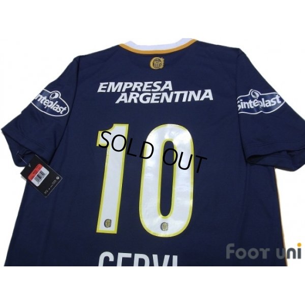 Photo4: Rosario Central 2015 Home Shirt #10 Cervi w/tags 