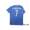 Photo2: Lazio 2014-2015 Home Authentic Shirt #7 F.Anderson w/tags (2)