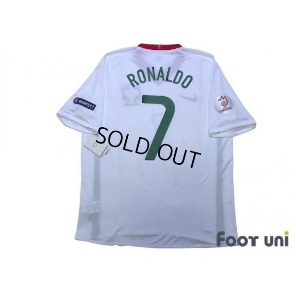 Photo2: Portugal Euro 2008 Away Shirt #7 Ronaldo UEFA Euro 2008 Patch/Badge w/tags