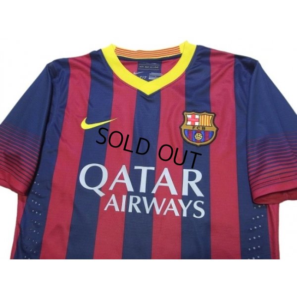Photo3: FC Barcelona 2013-2014 Home Authentic Shirt #11 Neymar JR w/tags