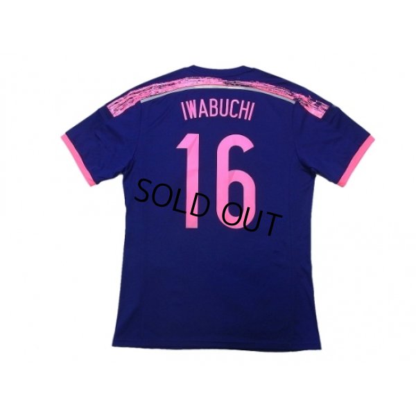 Photo2: Japan Women's Nadeshiko 2014-2015 Home Shirt #16 Iwabuchi FIFA World Champions 2011 Patch/Badge w/tags