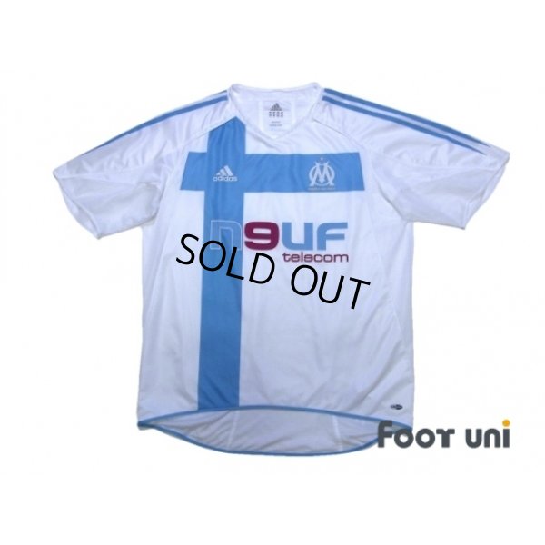 Photo1: Olympique Marseille 2004-2005 Home Authentic Shirt