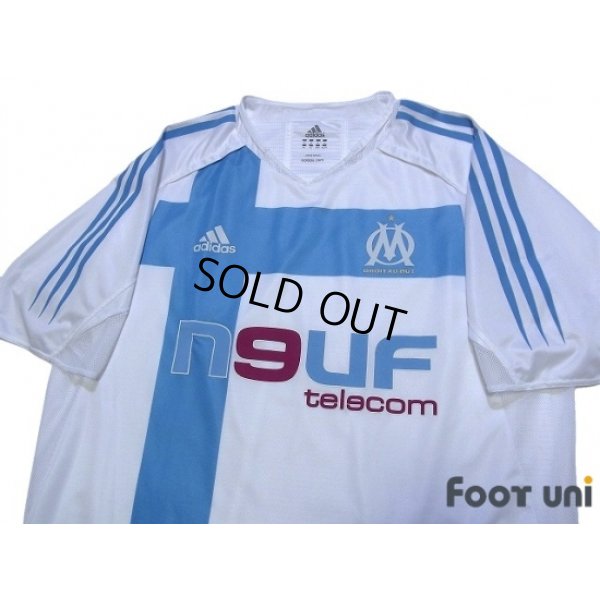 Photo3: Olympique Marseille 2004-2005 Home Authentic Shirt