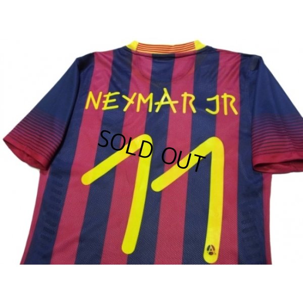 Photo4: FC Barcelona 2013-2014 Home Authentic Shirt #11 Neymar JR w/tags