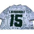 Photo4: Mexico 1999 Away Shirt #15 L.Hernandez