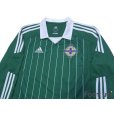 Photo3: Northern Ireland 2012-2013 Home Long Sleeve Shirt (3)