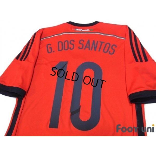 Photo4: Mexico 2014 Away Shirt #10 G.Dos Santos w/tags