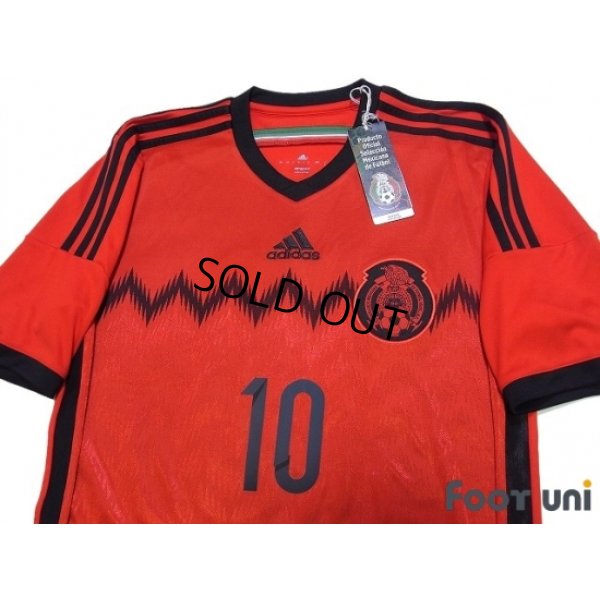 Photo3: Mexico 2014 Away Shirt #10 G.Dos Santos w/tags