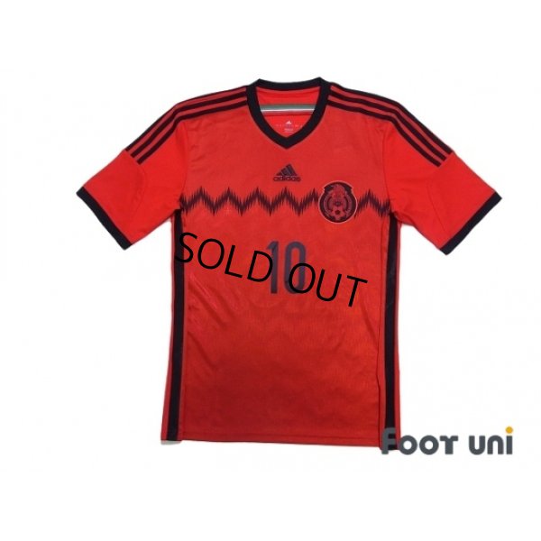 Photo1: Mexico 2014 Away Shirt #10 G.Dos Santos w/tags