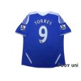 Photo2: Chelsea 2011-2012 Home Shirt #9 Torres BARCLAYS PREMIER LEAGUE Patch/Badge w/tags (2)