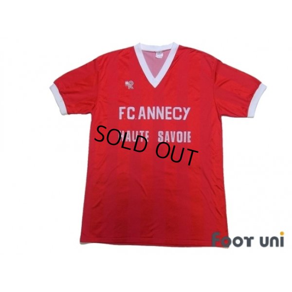 Photo1: FC Annecy 80's Home Shirt #2