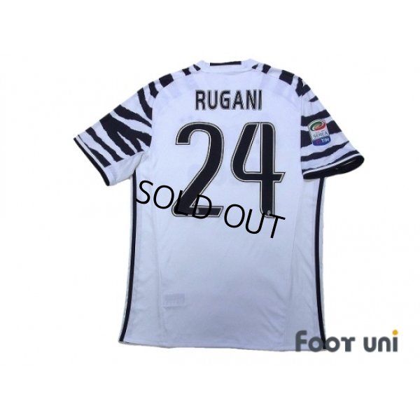 Photo2: Juventus 2016-2017 3rd Shirt #24 Rugani Serie A Tim Patch/Badge