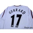 Photo4: Liverpool 2003-2005 Away Long Sleeve Shirt #17 Gerrard