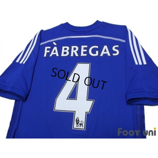 Photo4: Chelsea 2014-2015 Home Shirt #4 Fabregas