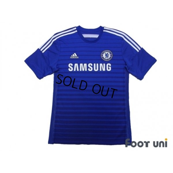 Photo1: Chelsea 2014-2015 Home Shirt #4 Fabregas