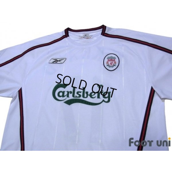Photo3: Liverpool 2003-2005 Away Long Sleeve Shirt #17 Gerrard
