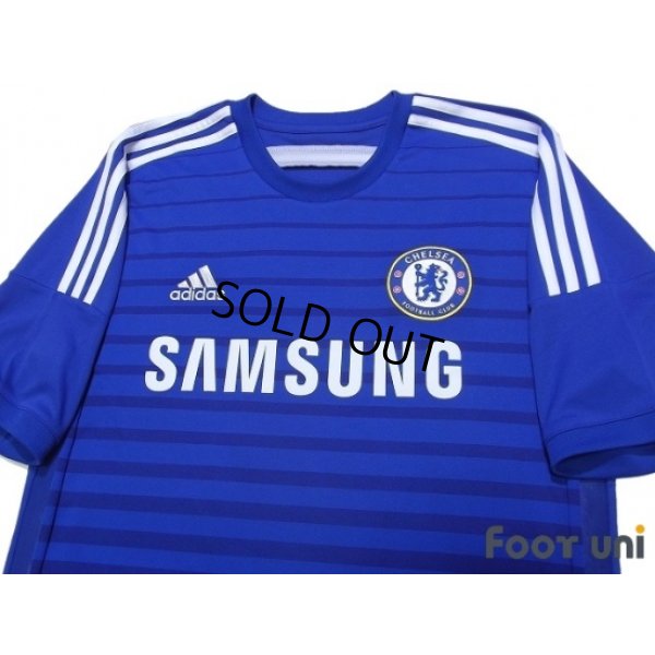 Photo3: Chelsea 2014-2015 Home Shirt #4 Fabregas