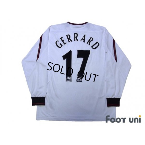 Photo2: Liverpool 2003-2005 Away Long Sleeve Shirt #17 Gerrard
