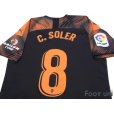 Photo4: Valencia 2019-2020 Away Shirt #8 Carlos Soler La Liga Patch/Badge (4)