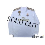Real Madrid 2019-2020 Home Long Sleeve Shirt w/tags