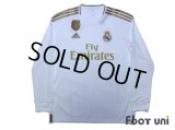 Real Madrid 2019-2020 Home Long Sleeve Shirt w/tags