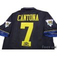 Photo4: Manchester United 1993-1995 Away Shirt #7 Cantona The F.A. Premier League Patch/Badge