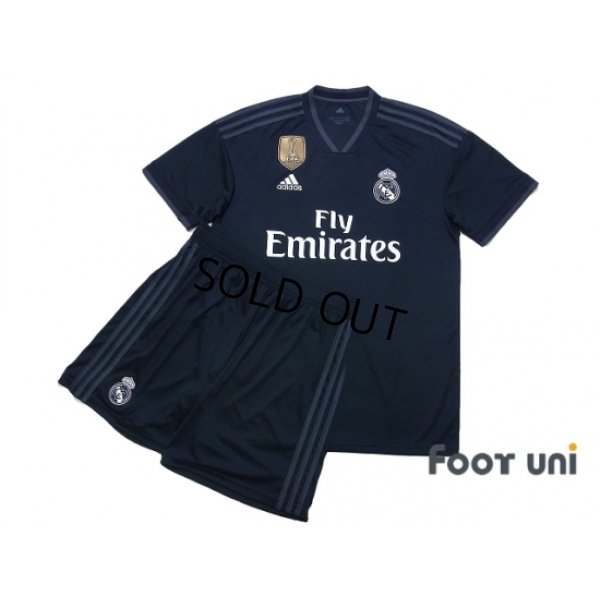 Photo1: Real Madrid 2018-2019 Away Shirts and shorts Set FIFA World Champions 2017 Patch/Badge