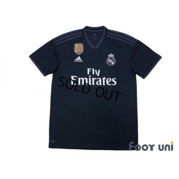 Photo2: Real Madrid 2018-2019 Away Shirts and shorts Set FIFA World Champions 2017 Patch/Badge