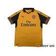 Photo2: Arsenal 2016-2017 Away Shirts and shorts Set (2)