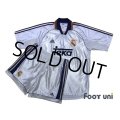 Real Madrid 1998-2000 Home Shirts and Shorts Set #6 Redondo