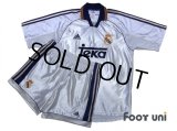 Real Madrid 1998-2000 Home Shirts and Shorts Set #6 Redondo
