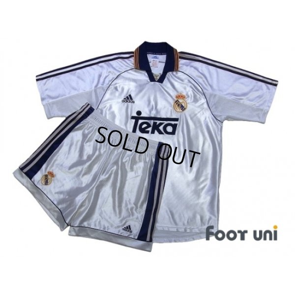 Photo1: Real Madrid 1998-2000 Home Shirts and Shorts Set #6 Redondo