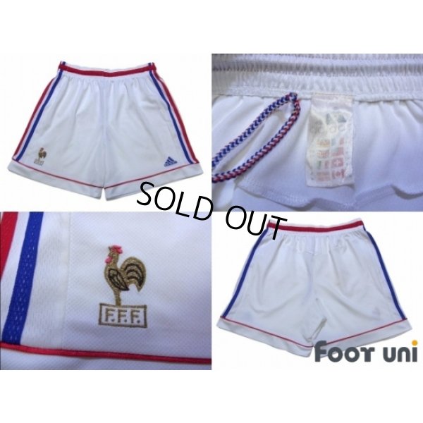 Photo8: France 1998 Home Shirts and Shorts Set #10 Zidane