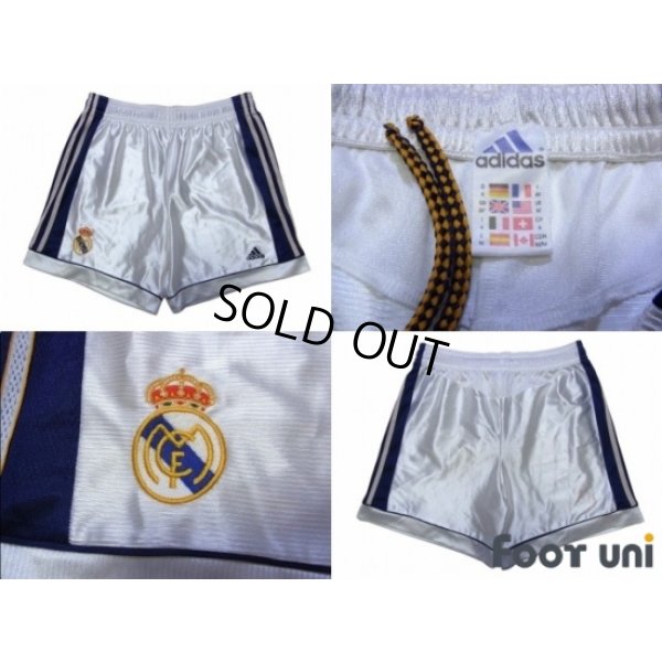 Photo8: Real Madrid 1998-2000 Home Shirts and Shorts Set #6 Redondo