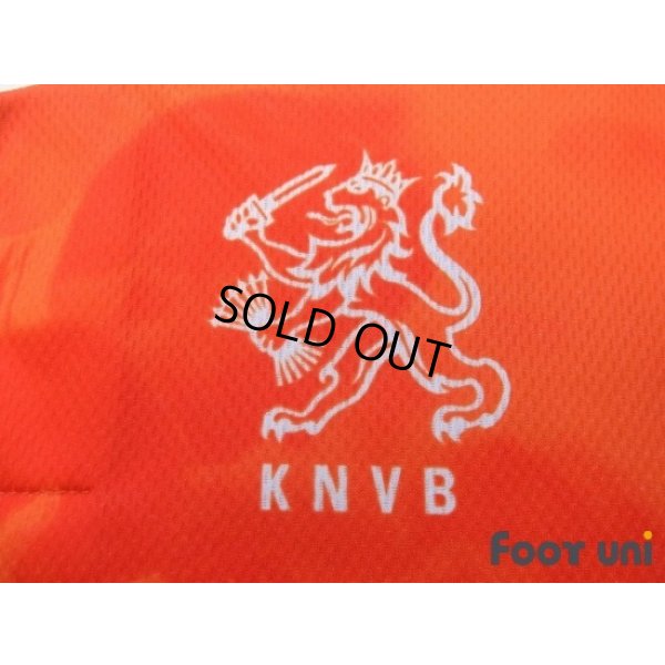 Photo6: Netherlands 1996 Home Shirt #10 Bergkamp UEFA Euro 1996 Patch/Badge UEFA Fair Play Patch/Badge