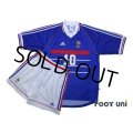France 1998 Home Shirts and Shorts Set #10 Zidane