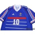 Photo3: France 1998 Home Shirts and Shorts Set #10 Zidane