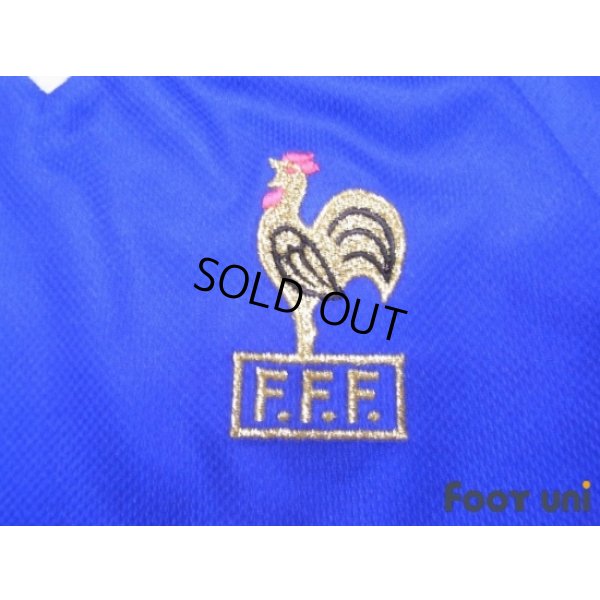 Photo6: France 1998 Home Shirts and Shorts Set #10 Zidane