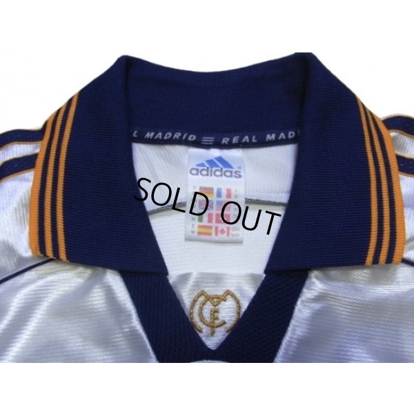 Photo5: Real Madrid 1998-2000 Home Shirts and Shorts Set #6 Redondo