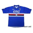 Photo1: Sampdoria 2003-2004 Home Shirt (1)