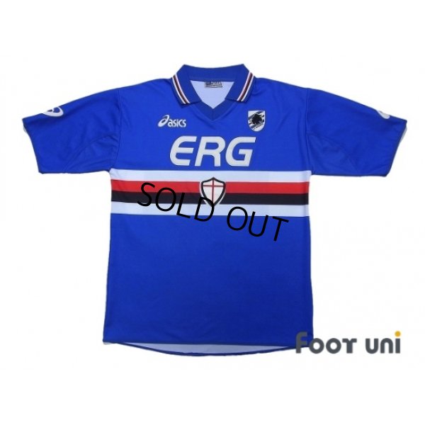 Photo1: Sampdoria 2003-2004 Home Shirt